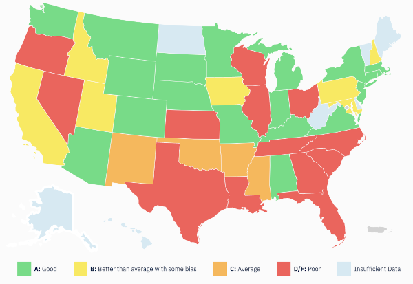 Gerrymandering Project map